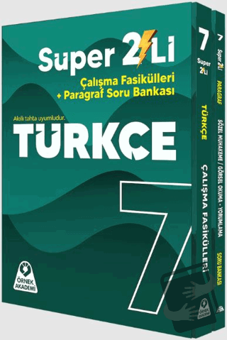 7. Sınıf Süper İkili Türkçe Seti - Kolektif - Örnek Akademi - Fiyatı -