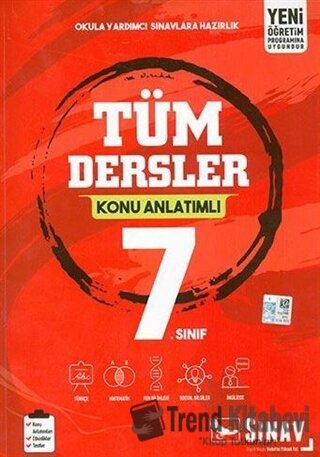 7. Sınıf Tüm Dersler Konu Anlatımlı, Kolektif, Sınav Yayınları, Fiyatı