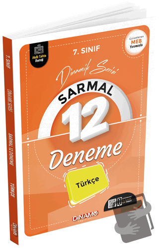 7. Sınıf Türkçe Sarmal 12 Deneme - Kolektif - Dinamo Yayınları - Fiyat