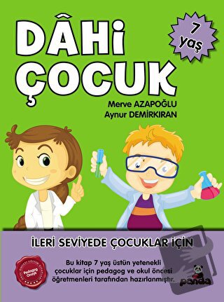 7 Yaş Dahi Çocuk - Merve Azapoğlu - Beyaz Panda Yayınları - Fiyatı - Y