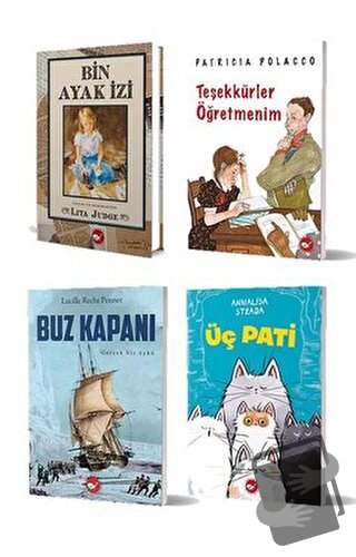 7+ Yaş İçin Okuma Seti (4 Kitap Takım) - Annalisa Strada - Beyaz Balin