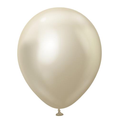 Balonevi Balon 12" Krom Beyaz Altın 50 Li - - Balonevi - Fiyatı - Yoru