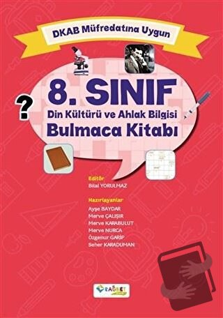 8. Sınıf Din Kültürü ve Ahlak Bilgisi Bulmaca Kitabı - Ayşe Baydar - R