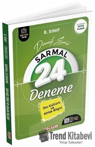 8. Sınıf Din Kültürü ve Ahlak Bilgisi Sarmal 24 Deneme, Kolektif, Dina