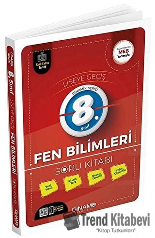 8. Sınıf Fen Bilimleri Soru Bankası, Kolektif, Dinamo Yayınları, Fiyat