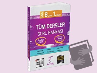 8. Sınıf LGS 1. Dönem Tüm Dersler Soru Bankası - Kolektif - Karekök Ya