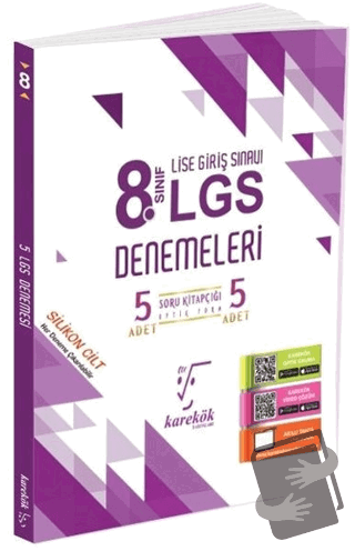 8. Sınıf LGS Denemeleri 5'li - Kolektif - Karekök Yayıncılık - Fiyatı 