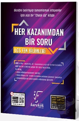 8. Sınıf LGS Fen Bilimleri Her Kazanımdan Bir Soru - Kolektif - Karekö