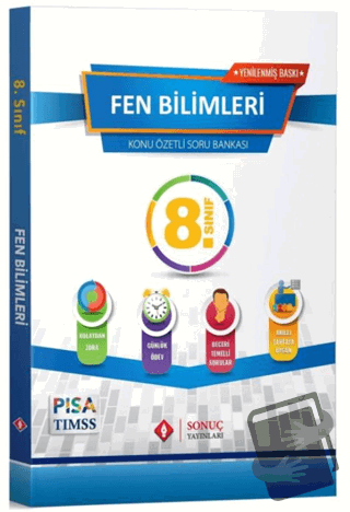 8. Sınıf LGS Fen Bilimleri Modüler Set - Kolektif - Sonuç Yayınları - 