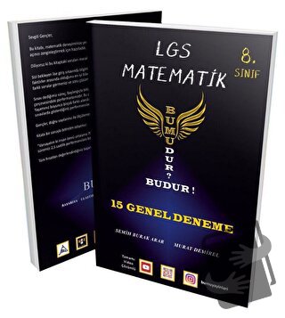 8. Sınıf LGS Matematik 15 Genel Deneme - Semih Burak Arar - Bumu Yayın