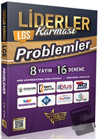 8. Sınıf LGS Problemler Denemeleri 8 Yayın 16 Deneme - Kolektif - Lide