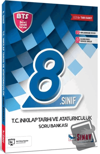 8. Sınıf LGS T.C. İnkılap Tarihi ve Atatürkçülük Soru Bankası - Kolekt