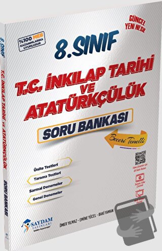 8. Sınıf LGS T.C. İnkılap Tarihi ve Atatürkçülük Soru Bankası - Kolekt