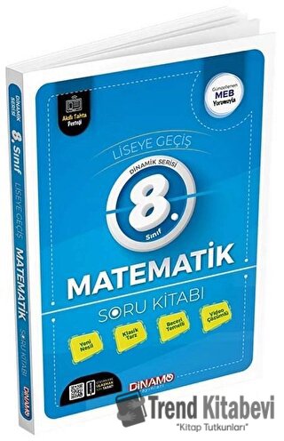 8. Sınıf Matematik Soru Bankası, Kolektif, Dinamo Yayınları, Fiyatı, Y