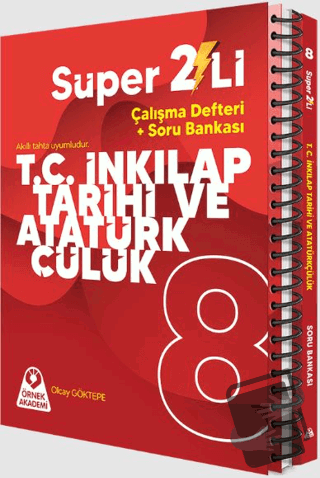 8. Sınıf Süper İkili T.C. İnkılap Tarihi ve Atatürkçülük Seti - Kolekt