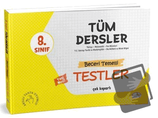 8. Sınıf Tüm Dersler Beceri Temelli Testler - Kolektif - Editör Yayıne