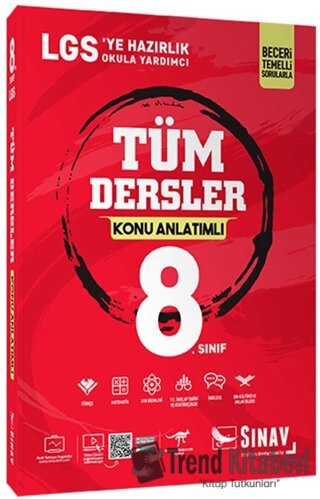 8. Sınıf Tüm Dersler Konu Anlatımlı, Kolektif, Sınav Yayınları, Fiyatı