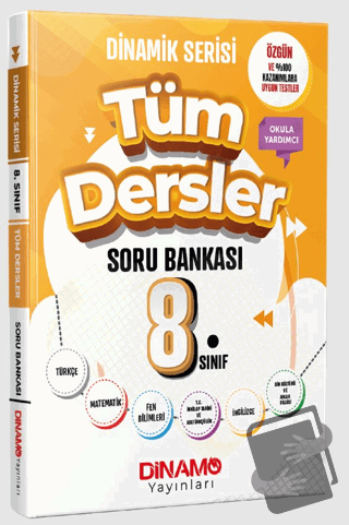 8. Sınıf Tüm Dersler Soru Bankası - Kolektif - Dinamo Yayınları - Fiya