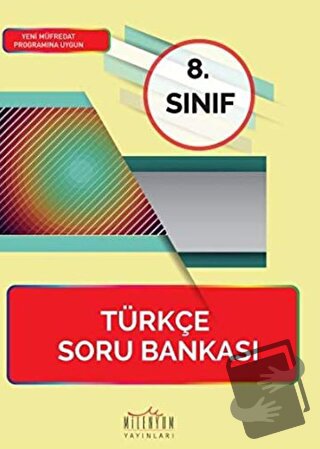 8. Sınıf Türkçe Soru Bankası - Kolektif - Milenyum - Fiyatı - Yorumlar