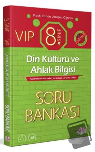 8. Sınıf VIP Din Kültürü ve Ahlak Bilgisi Soru Bankası - Kolektif - Ed