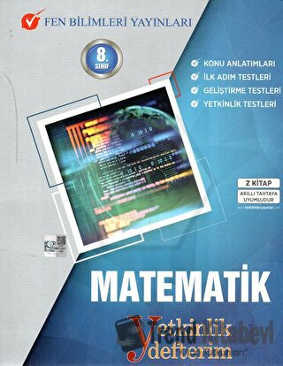 8. Sınıf Yeni Nesil Matematik Yetkinlik Defterim Fen Bilimleri Yayınla