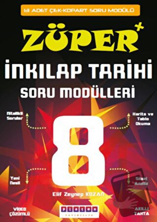 8. Sınıf Züper İnkılap Tarihi Soru Modülleri - Elif Zeynep Kozan - Pla