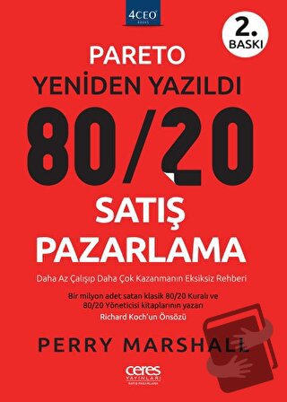 80/20 Satış Pazarlama - Perry Marshall - Ceres Yayınları - Fiyatı - Yo