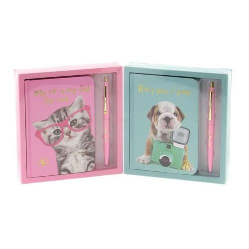 Dolphin Studıo Pets Defter+Jel Kalem Kutulu Set Pt-7788 - - Dolphin - 