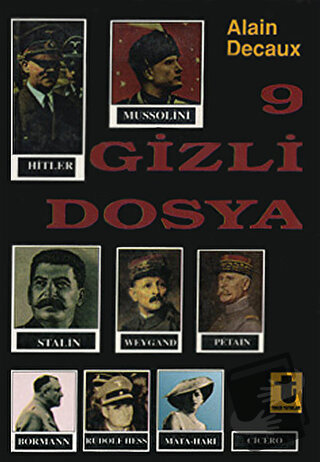 9 Gizli Dosya, Alain Decaux, Toker Yayınları, Fiyatı, Yorumları, Satın