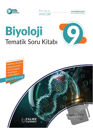 9. Sınıf Biyoloji Tematik Soru Kitabı - Bilgehan Peri - Palme Yayıncıl