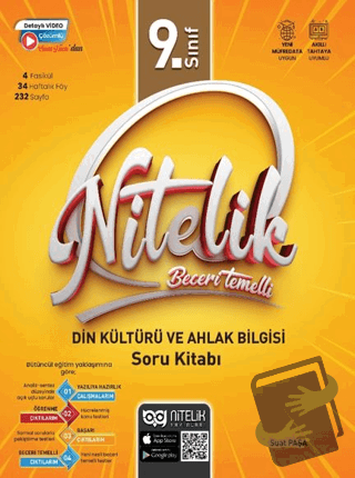 9. Sınıf Din Kültürü ve Ahlak Bilgisi Beceri Temelli Soru Kitabı - Sua