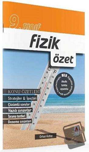 9. Sınıf Fizik Özet - Orhan Kutay - Delta Kültür Yayınevi - Fiyatı - Y