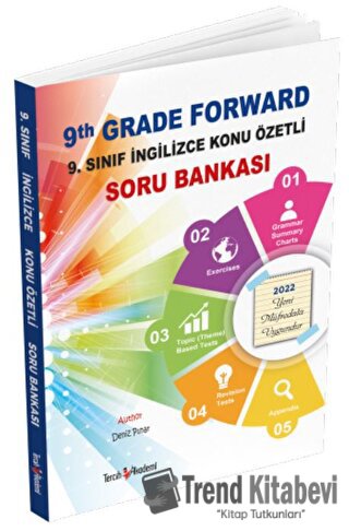 9. Sınıf İngilizce Konu Özetli Soru Bankası, Deniz Pınar, Tercih Akade