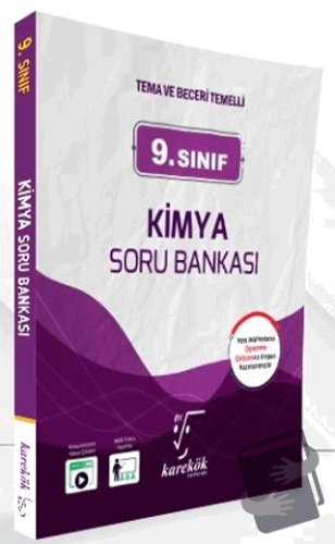 9. Sınıf Kimya Soru Bankası - Kolektif - Karekök Yayıncılık - Fiyatı -