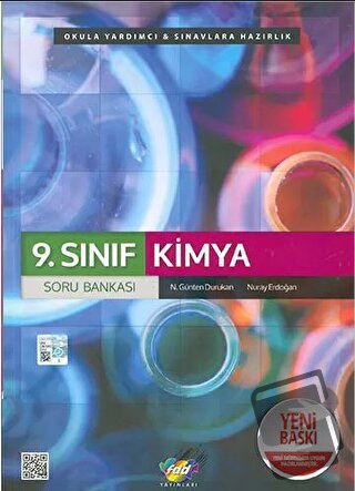 9. Sınıf Kimya Soru Bankası, Nuray Erdoğan, Fdd Yayınları, Fiyatı, Yor