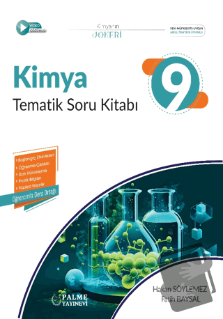 9. Sınıf Kimya Tematik Soru Kitabı - Fatih Baysal - Palme Yayıncılık -