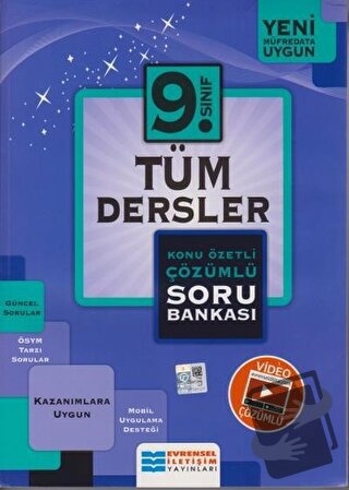 9. Sınıf Konu Özetli Tüm Dersler Soru Bankası - Kolektif - Evrensel İl