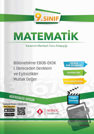 9. Sınıf Matematik Kazanım Merkezli Soru Kitapçığı - Kolektif - Sonuç 