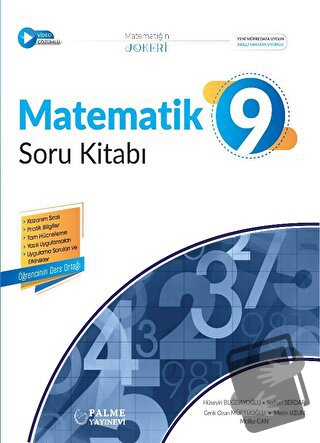 9. Sınıf Matematik Soru Bankası Kitabı - Hüseyin Buğdayoğlu - Palme Ya