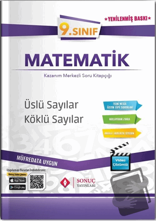 9. Sınıf Matematik Üslü Sayılar-Köklü Sayılar Soru Bankası - Kolektif 