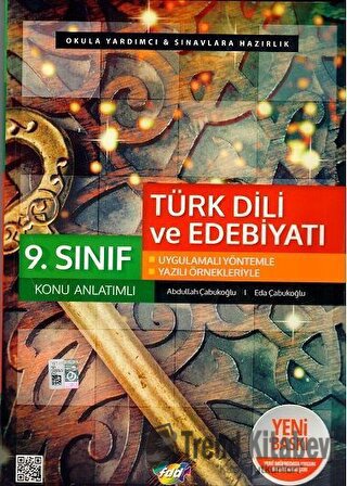 9. Sınıf Türk Dili ve Edebiyatı Konu Anlatımlı, Abdullah Çabukoğlu, Fd