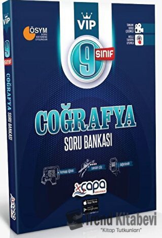 9. Sınıf VİP Coğrafya Soru Bankası Çapa Yayınları, Kolektif, Çapa Yayı