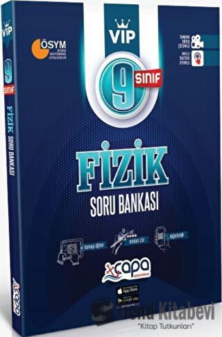 9. Sınıf VIP Fizik Soru Bankası, Kolektif, Çapa Yayınları, Fiyatı, Yor