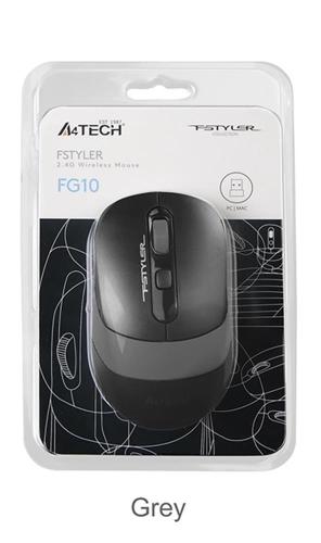 A4 Tech Fg10 Gri Nano Kablosuz Optik 2000 Dpı Mouse - - A4Tech - Fiyat