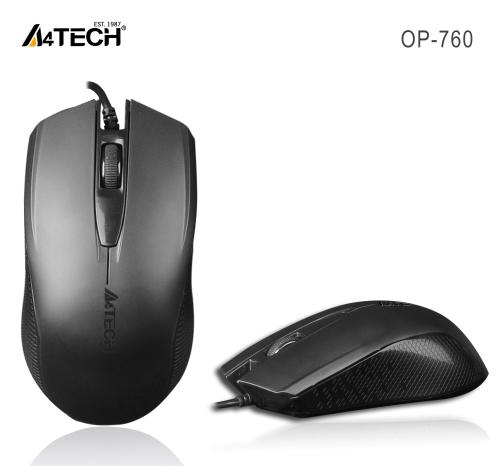 A4 Tech Op-760 Usb Siyah V-Track 1000 Dpı Mouse - - A4Tech - Fiyatı - 