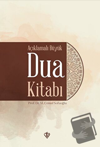 Açıklamalı Büyük Dua Kitabı Karton Kapak - Mehmet Cemal Sofuoğlu - Tür