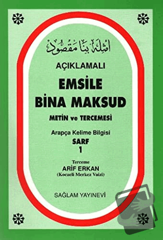 Açıklamalı Emsile Bina Maksud - Kolektif - Sağlam Yayınevi - Fiyatı - 