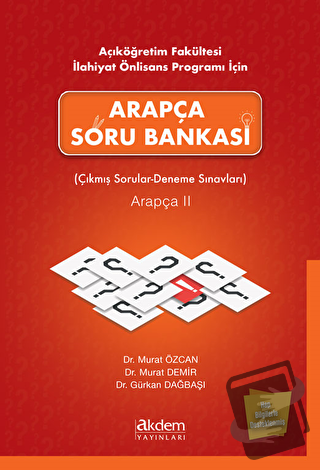 Açıköğretim Fakültesi İlahiyat Önlisans Programı İçin Arapça Soru Bank