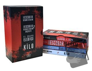 Acımasız Karteller Kutulu Set (4 Kitap Takım) - Juan Pablo Escobar - N