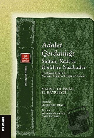 Adalet Gerdanlığı - Mahmud B. İsmail el-Hayrbeyti - Klasik Yayınları -